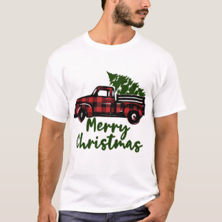 T-shirt Camion de Noël