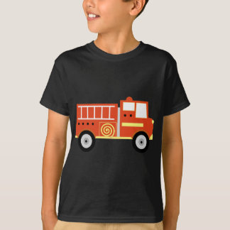 T-shirt Camion de pompiers