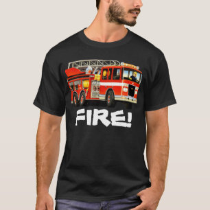 T-shirt Camion de pompiers
