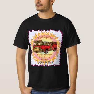T-shirt Camion de pompiers Parking