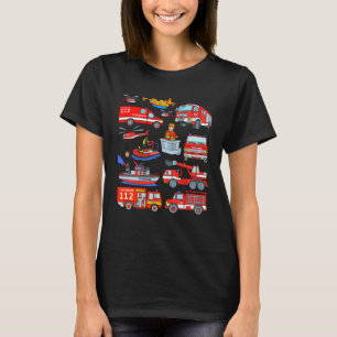 T-shirt Camion de pompiers Pompiers Camions de pompiers Gy