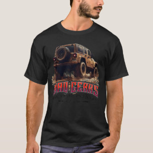 T-shirt Camion de ramassage rétro pour conducteurs 4WD Cam