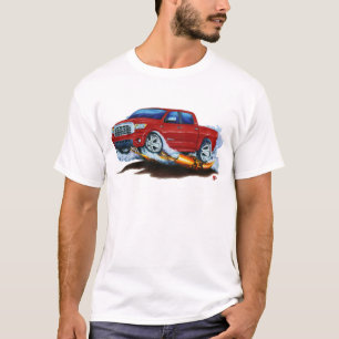 T-shirt Camion de rouge de Crewmax de toundra de Toyota