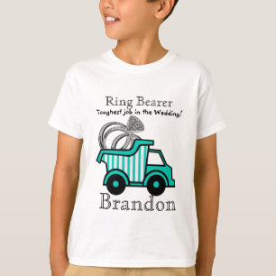 T-shirt Camion de vidange de porte-anneau