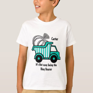 T-shirt Camion de vidange de porte-anneau