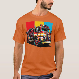 T-shirt Camion d'incendie 17