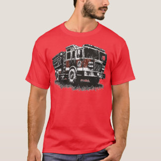 T-shirt Camion d'incendie 4