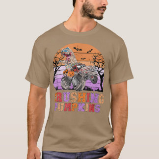 T-shirt Camion Dinosaure Monster Citrouille Croisière Retr
