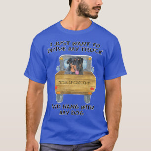 T-shirt Camion Driving Dog Beauceron
