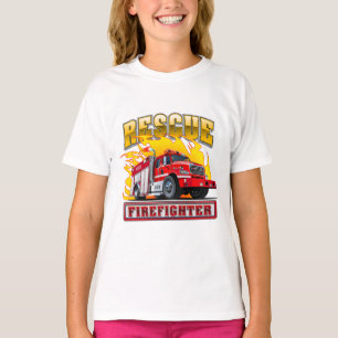 T-shirt Camion-feu