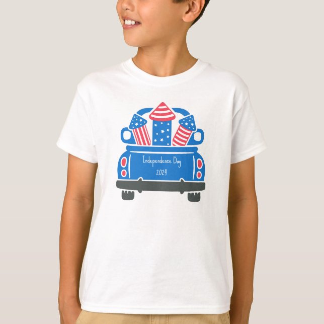 T-shirt Camion Fireworks 2024 (Devant)
