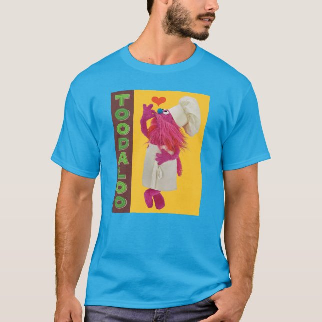 T-shirt Camion fourré de Cookie Monster | Toodaloo (Devant)