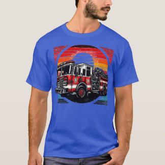 T-shirt Camion incendie 12