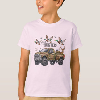 T-shirt Camion Little Hunter - Canards, Cerfs & Extérieur