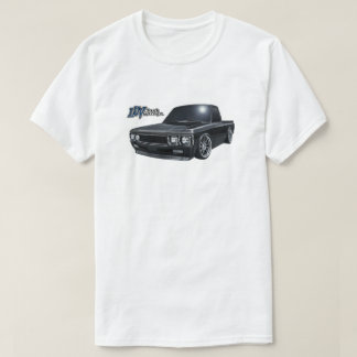 T-shirt Camion Luv Slammé Classique en Noir