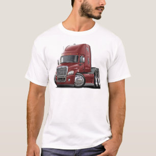 T-shirt Camion marron de Freightliner Cascadia