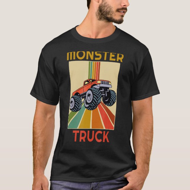 T-shirt Camion Monster Big Style Truck (Devant)
