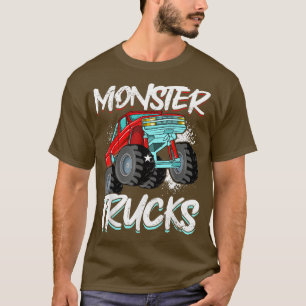 T-shirt Camion Monster - Camions Monster Big Cars