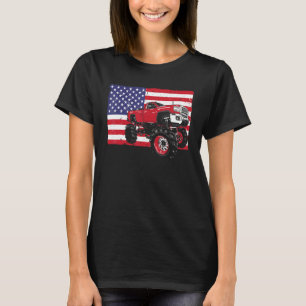 T-shirt Camion Monster cool Pour Hommes Femmes Camion Mons