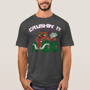 T-shirt Camion Monster Crushin' Goblin Vintage Retro250