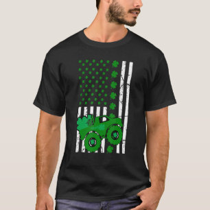 T-shirt Camion Monster du drapeau américain de la Saint Pa
