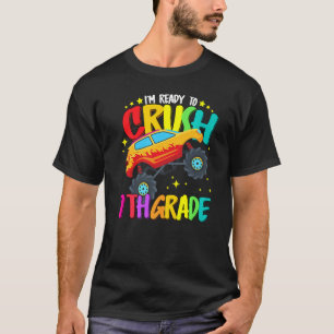 T-shirt Camion Monster Prêt À Écraser La Septième Année Re