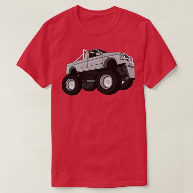 T-shirt Camion Monster vintage 15 (Design devant)