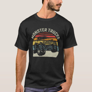 T-shirt Camion Monster vintage Style Rétro Camions Monster