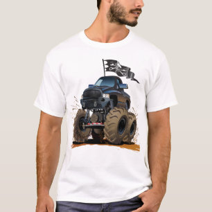 T-shirt Camion monstre de dessin animé