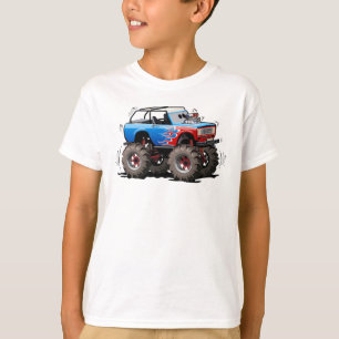 T-shirt Camion monstre de dessin animé
