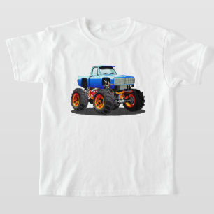 T-shirt Camion monstre de dessin animé
