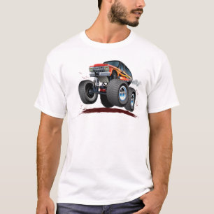 T-shirt Camion monstre de dessin animé