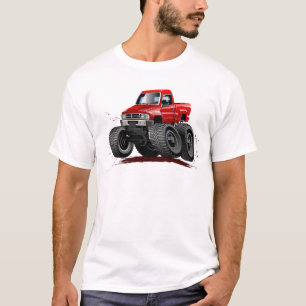 T-shirt Camion monstre de dessin animé