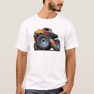 T-shirt Camion monstre de dessin animé