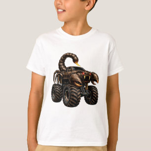 T-shirt Camion Monstre Tout-Terrain Style Scorpion