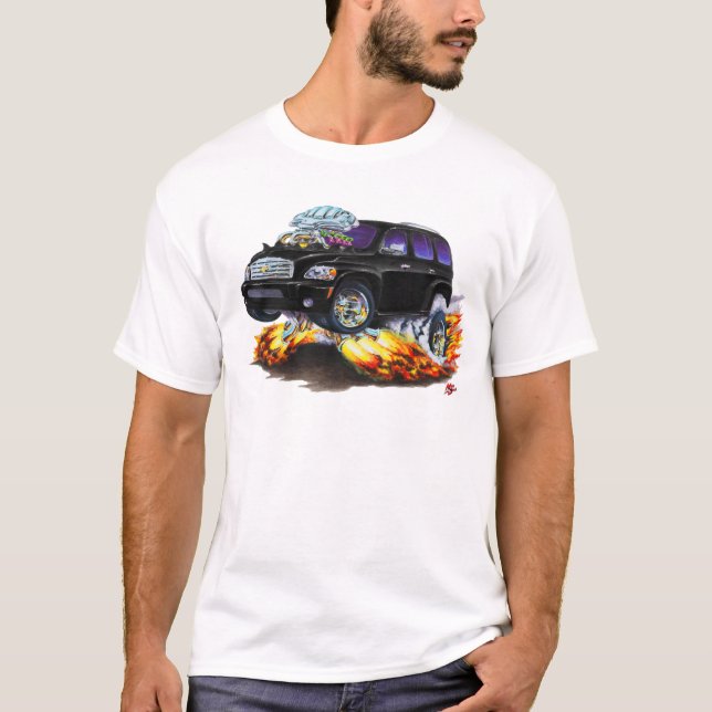 T-shirt Camion noir de Chevy HHR (Devant)