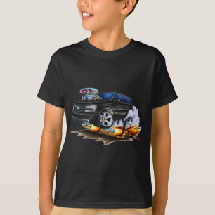 T-shirt Camion noir du pionnier solides solubles
