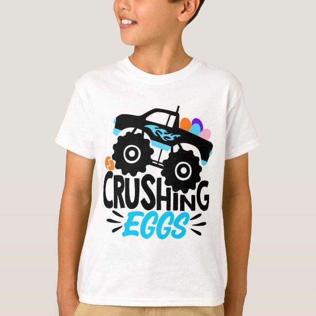 T-shirt Camion OEufs | Pâques (Devant)