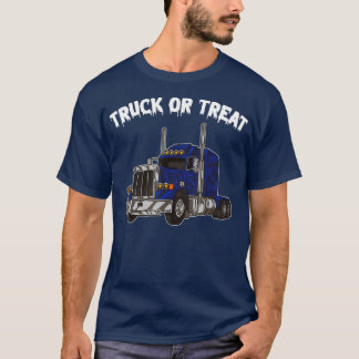 T-shirt Camion Ou Traiter Drôle Conducteur De Camion Hallo