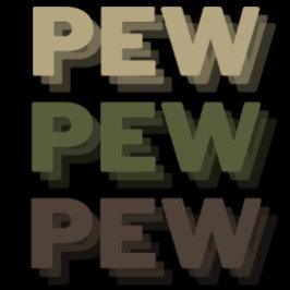 T-shirt Camion Pew Pew Pew
