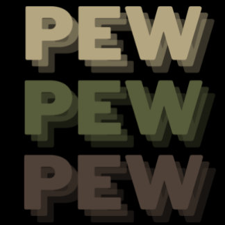 T-shirt Camion Pew Pew Pew