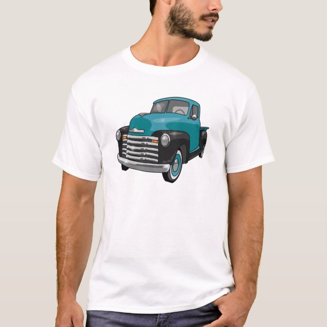 T-shirt Camion pick-up 1951 de Chevrolet Stepside (Devant)