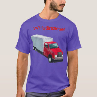 T-shirt Camion rouge Whistlindiesel