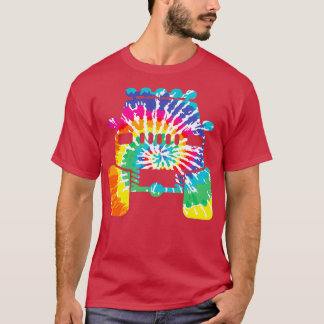 T-shirt Camion Tie Dye Monster devant