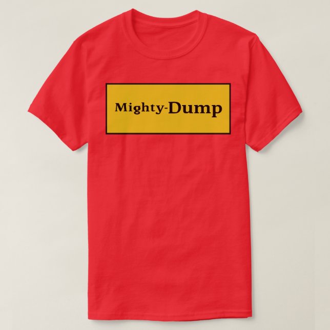 T-shirt Camion tonka puissant Dump (Design devant)