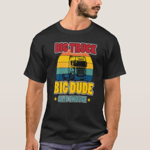 T-shirt Camion transport de transport de marchandises livr
