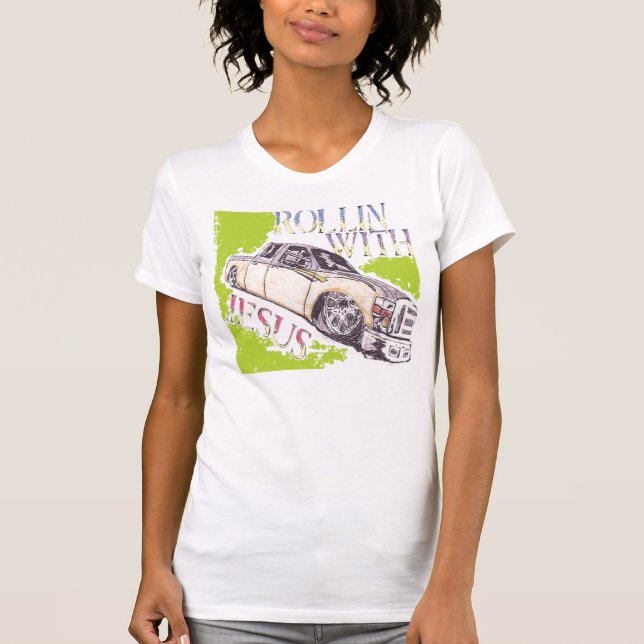 T-shirt Camion vert (Devant)