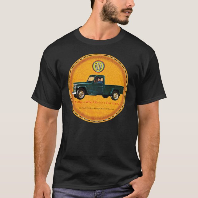 T-shirt Camion Willys 1 tonne (Devant)