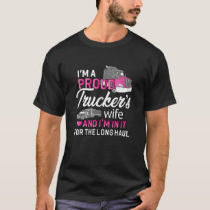T-shirt Camionnette Femme Conductrice de camion Camionnett