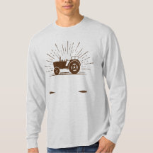 Camionneur agricole gris et noir Basique à manches
